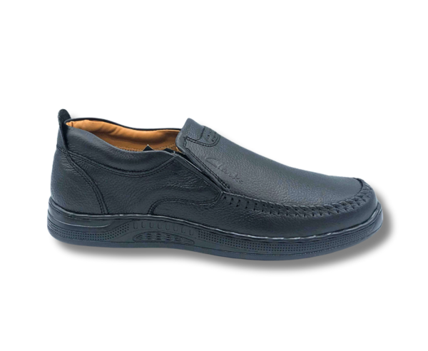 ART-0705 Brown,Black Casual cow leather Shoes - Image 3