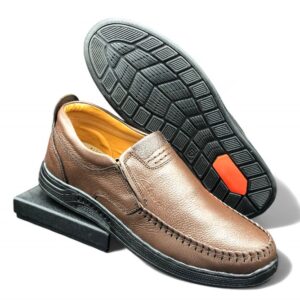 ART-0705 Brown,Black Casual cow leather Shoes