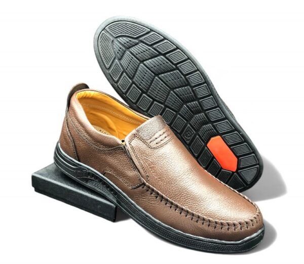 ART-0705 Brown,Black Casual cow leather Shoes